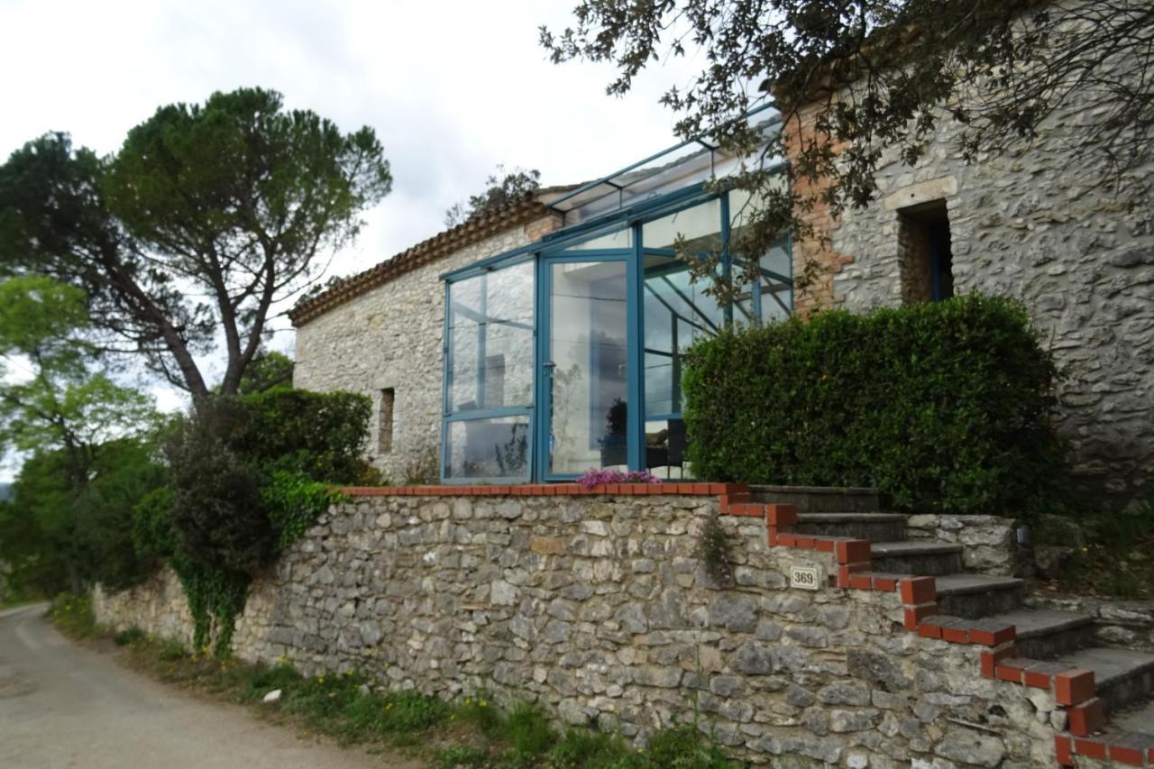 Mas En Pierres Seches Avec Piscine Lussan (Gard)